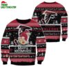 Atlanta Falcons Merrykissmyass Funny Santa Claus Christmas Ugly Sweater 1