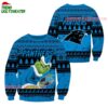 Carolina Panthers Football Grinch Christmas Ugly Sweater 1