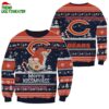 Chicago Bears Merrykissmyass Funny Santa Claus Christmas Ugly Sweater 1