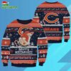 Chicago Bears Merrykissmyass Funny Santa Claus Christmas Ugly Sweater 3