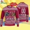 Custom Alabama Crimson Tide Logo Team Football Christmas Ugly Sweater 4