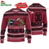Custom Arkansas Razorbacks Logo Team Football Christmas Ugly Sweater 1