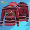 Custom Arkansas Razorbacks Logo Team Football Christmas Ugly Sweater 3