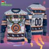 Custom Auburn Tigers Special Reindeer Light Ugly Christmas Sweater 2