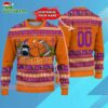 Custom Clemson Tigers Logo Team Football Christmas Ugly Sweater 3
