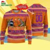 Custom Clemson Tigers Logo Team Football Christmas Ugly Sweater 4