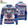 Custom Florida Gators Special Reindeer Light Ugly Christmas Sweater 1