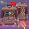 Custom Florida State Seminoles Logo Team Football Christmas Ugly Sweater 2