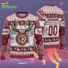 Custom Florida State Seminoles Special Reindeer Light Ugly Christmas Sweater 2