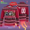 Custom Georgia Bulldogs Logo Team Football Christmas Ugly Sweater 2
