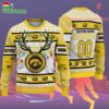 Custom Iowa Hawkeyes Special Reindeer Light Ugly Christmas Sweater 2
