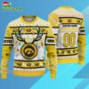 Custom Iowa Hawkeyes Special Reindeer Light Ugly Christmas Sweater 3