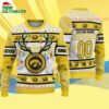 Custom Iowa Hawkeyes Special Reindeer Light Ugly Christmas Sweater 4