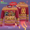 Custom Iowa State Cyclones Logo Team Football Christmas Ugly Sweater 2