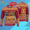 Custom Iowa State Cyclones Logo Team Football Christmas Ugly Sweater 3