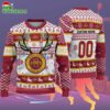 Custom Iowa State Cyclones Special Reindeer Light Ugly Christmas Sweater 2
