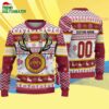 Custom Iowa State Cyclones Special Reindeer Light Ugly Christmas Sweater 4