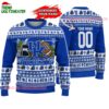 Custom Kentucky Wildcats Logo Team Football Christmas Ugly Sweater 1