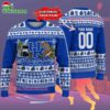 Custom Kentucky Wildcats Logo Team Football Christmas Ugly Sweater 2