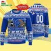 Custom Kentucky Wildcats Logo Team Football Christmas Ugly Sweater 4