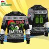 Custom Las Vegas Raiders Drink Up The Grinch Christmas Ugly Sweater 4