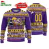 Custom Lsu Tigers Logo Team Football Christmas Ugly Sweater 1