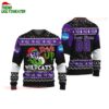 Custom Name And Number Abilene Christian Wildcats Grinch Drink Up Ugly Christmas Sweater 1