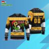 Custom Name And Number Pittsburgh Pirates Grinch Drink Up Christmas Ugly Sweater 3