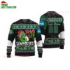 Custom Name And Number Stony Brook Seawolves Grinch Drink Up Ugly Christmas Sweater 1