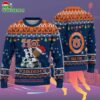 Custom Name Auburn Tigers Football Ho Ho Ho Ugly Christmas Sweater 2