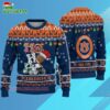 Custom Name Auburn Tigers Football Ho Ho Ho Ugly Christmas Sweater 3