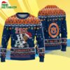 Custom Name Auburn Tigers Football Ho Ho Ho Ugly Christmas Sweater 4