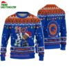 Custom Name Boise State Broncos Football Ho Ho Ho Ugly Christmas Sweater 1