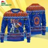 Custom Name Boise State Broncos Football Ho Ho Ho Ugly Christmas Sweater 4