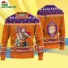 Custom Name Clemson Tigers Football Ho Ho Ho Ugly Christmas Sweater 4
