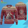 Custom Name Florida State Seminoles Football Ho Ho Ho Ugly Christmas Sweater 3