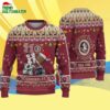 Custom Name Florida State Seminoles Football Ho Ho Ho Ugly Christmas Sweater 4