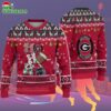 Custom Name Georgia Bulldogs Football Ho Ho Ho Ugly Christmas Sweater 2