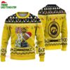 Custom Name Iowa Hawkeyes Football Ho Ho Ho Ugly Christmas Sweater 1