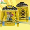 Custom Name Iowa Hawkeyes Football Ho Ho Ho Ugly Christmas Sweater 4