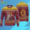 Custom Name Iowa State Cyclones Football Ho Ho Ho Ugly Christmas Sweater 3