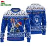 Custom Name Kentucky Wildcats Football Ho Ho Ho Ugly Christmas Sweater 1