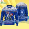 Custom Name Kentucky Wildcats Football Ho Ho Ho Ugly Christmas Sweater 4