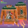 Custom Name Miami Hurricanes Football Ho Ho Ho Ugly Christmas Sweater 2
