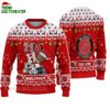 Custom Name Nc State Wolfpack Football Ho Ho Ho Ugly Christmas Sweater 1