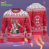 Custom Name Nebraska Cornhuskers Football Ho Ho Ho Ugly Christmas Sweater 2