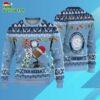 Custom Name North Carolina Tar Heels Football Ho Ho Ho Ugly Christmas Sweater 3