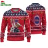 Custom Name Ole Miss Rebels Football Ho Ho Ho Ugly Christmas Sweater 1