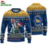 Custom Name Pittsburgh Panthers Football Ho Ho Ho Ugly Christmas Sweater 1