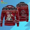 Custom Name South Carolina Gamecocks Football Ho Ho Ho Ugly Christmas Sweater 3